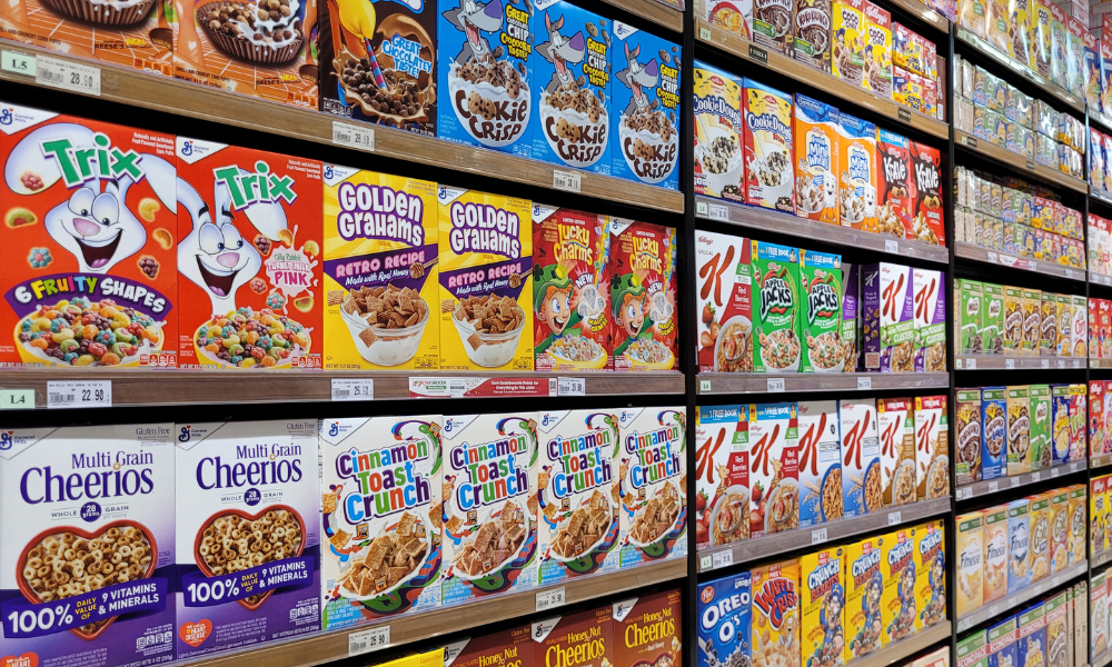 Branded cereal favourites can contain TWICE as much sugar as supermarket  own versions
