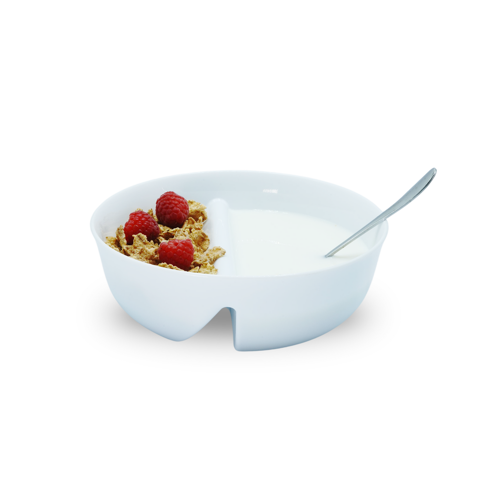 The CrunchCup Never Soggy Portable Cereal & Milk for Cereal on the Go Blue  NEW